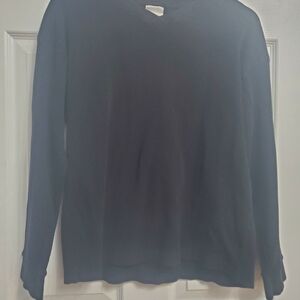 Cotton Best Men's V-Neck Sweater - Black